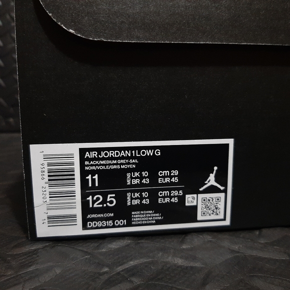 Air Jordan 1 Low Golf Shadow DD9315-001 size 11 - Picture 12 of 12